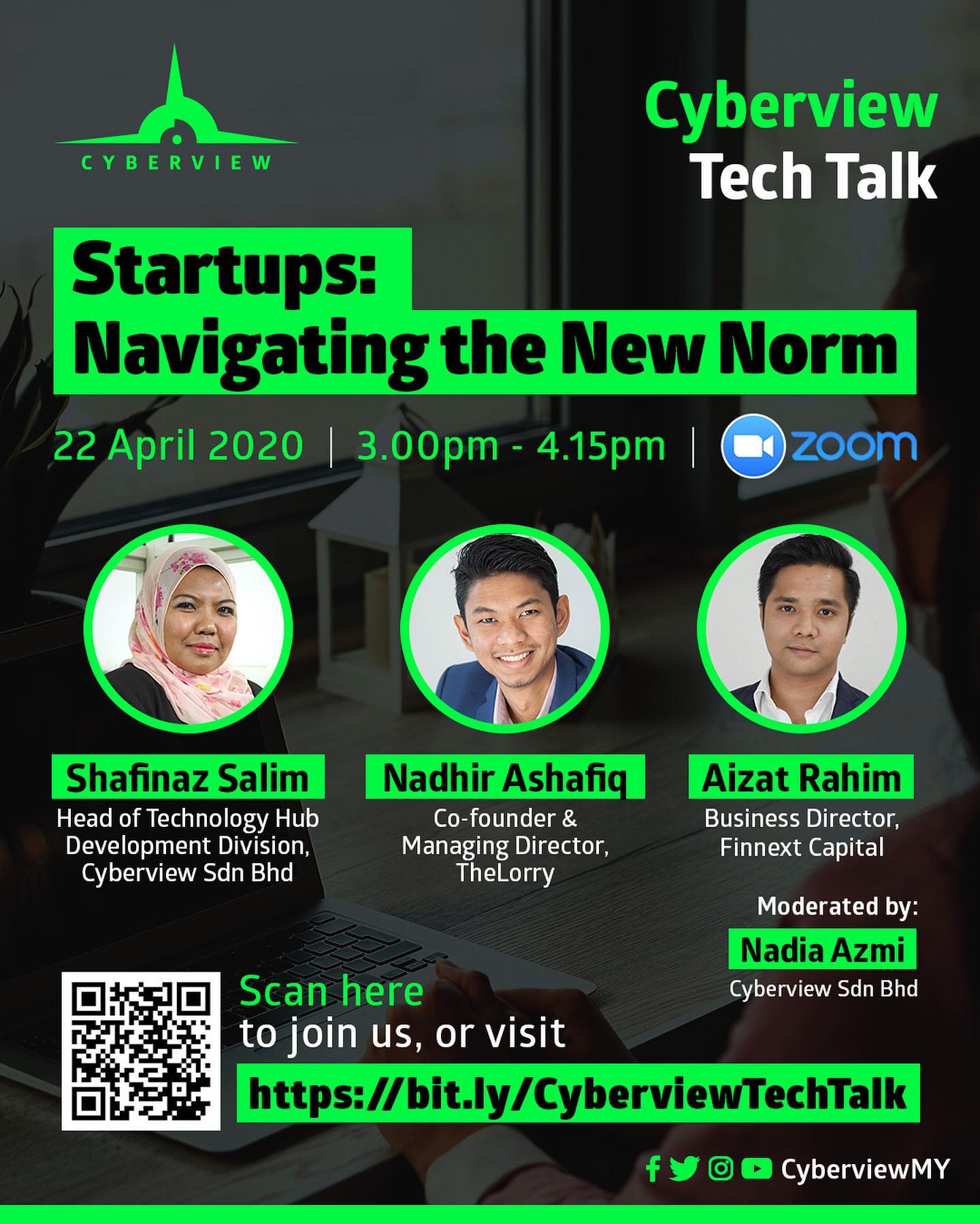 Cyberview Tech Talk: Startups: Navigating the New Norm 7 93136654 2528146454182868 7097442991467397120 o